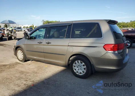 2008 Honda Odyssey Lx из США, поврежденный, VIN 5FNRL38218B079164